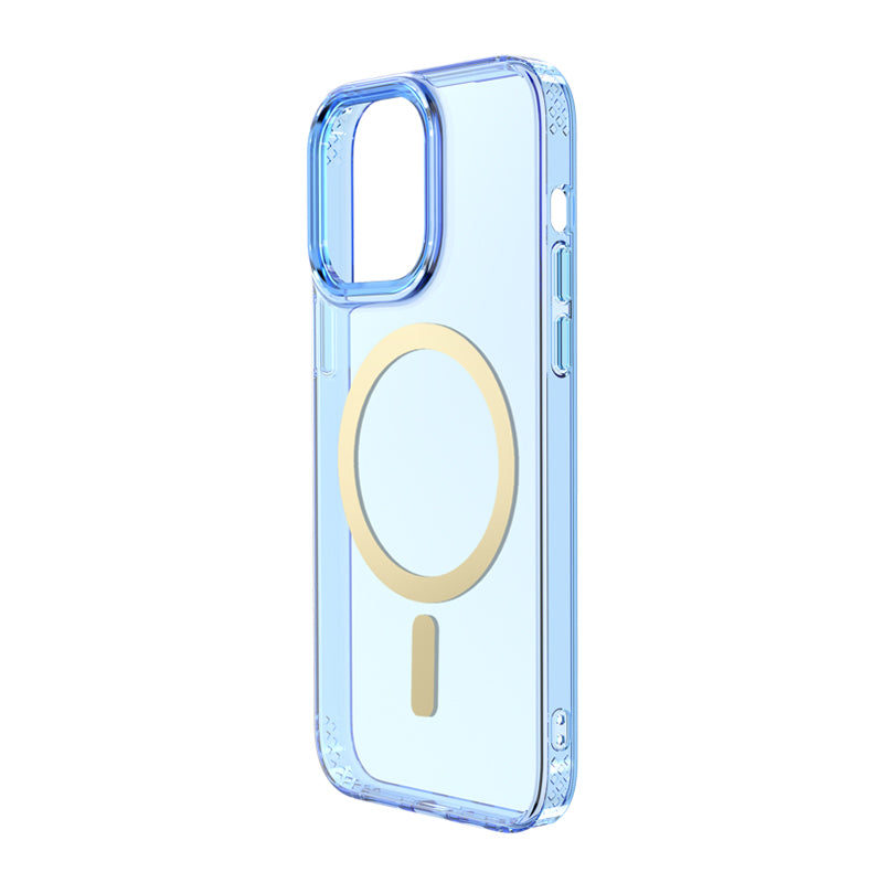 Suitable for iPhone15ProMax transparent thin magnetic soft case