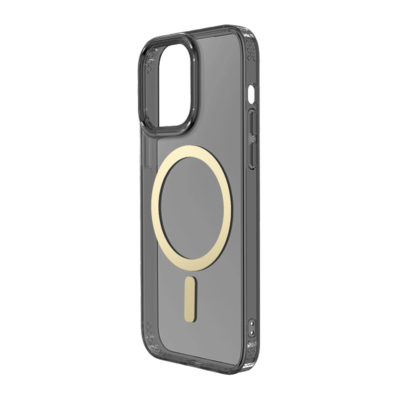 Suitable for iPhone15ProMax transparent thin magnetic soft case