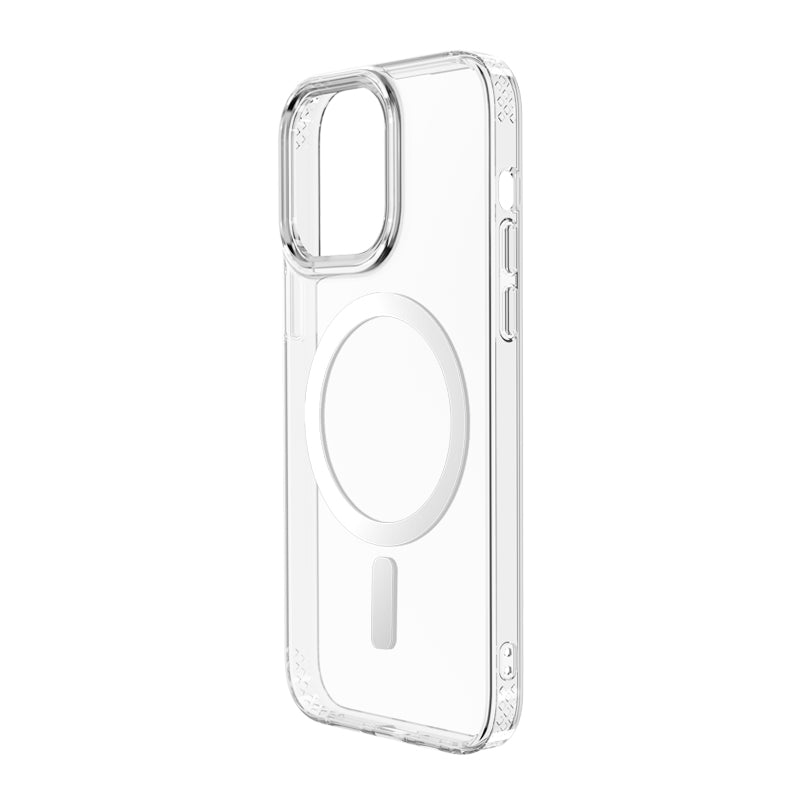 Suitable for iPhone15ProMax transparent thin magnetic soft case