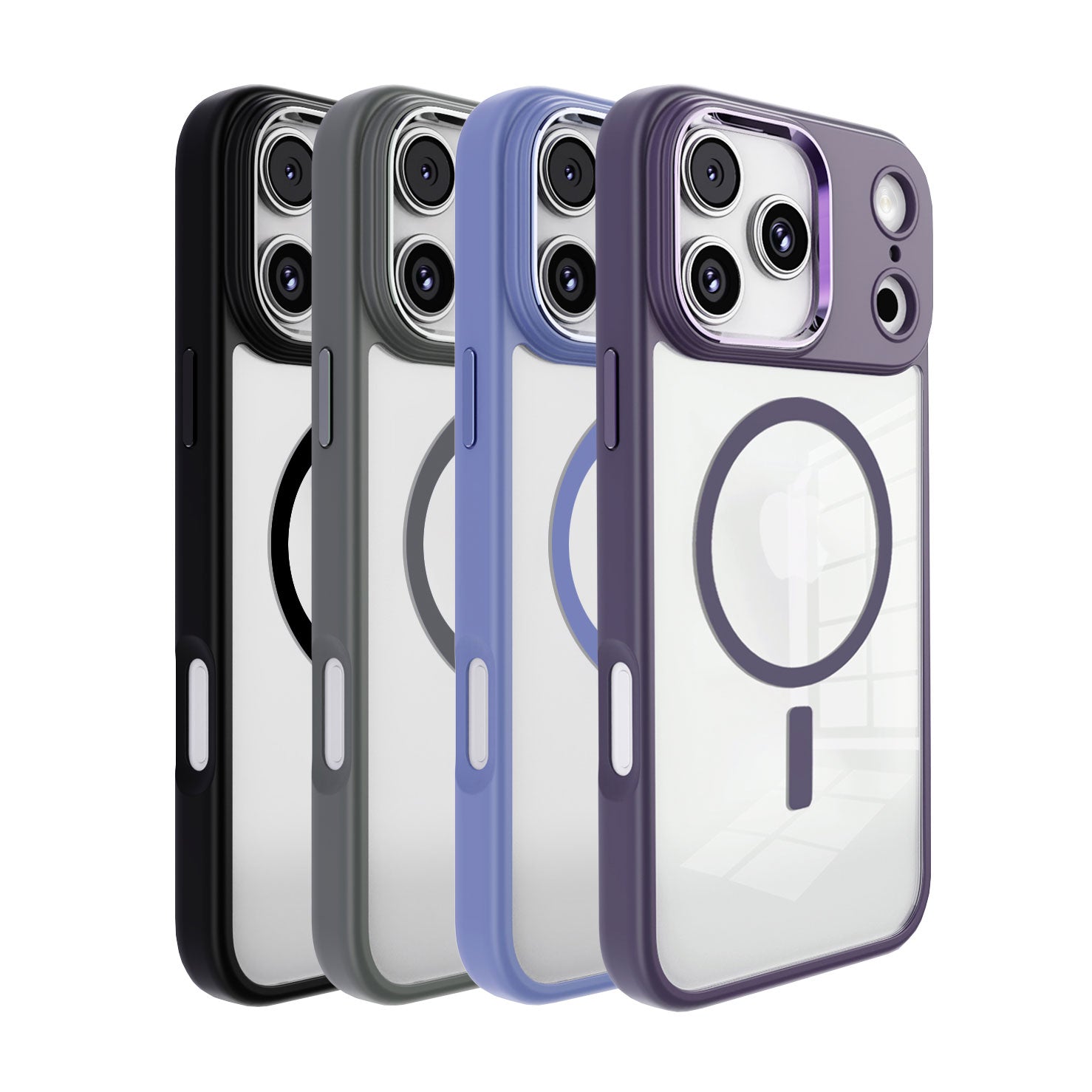 Suitable for iPhone17 MagSafe series fine hole protective case